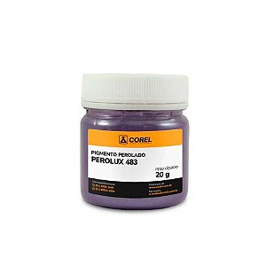 Pigmento Perolado Perolux 483 Violeta em Pó - 20g