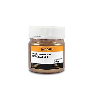 Pigmento Perolado Perolux 500 Cobre em Pó - 20g