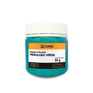 Pigmento Perolado Verde em Pasta - 50g