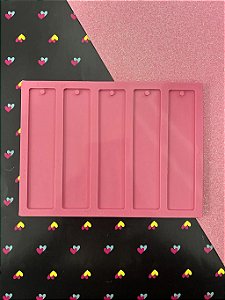 Molde Marca Página com 5 - 3cm x 13cm