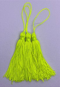 Tassel - 10 Unidades - Amarelo Neon