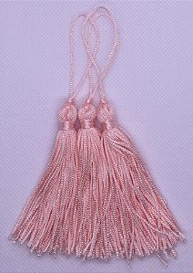 Tassel - 10 Unidades - Rosa Claro