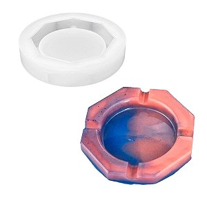 Molde Formato Cinzeiro Hexagonal