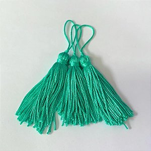 Tassel - 10 Unidades - Verde Água