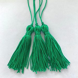 Tassel - 10 Unidades - Verde Bandeira
