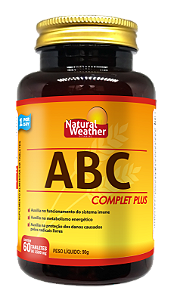 Polivitamínico - Abc Complet Plus - Natural Weather - 60 Comprimidos