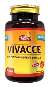 Vivacce  Natural Weather - 60 cápsulas - Pele, Cabelo e Unha