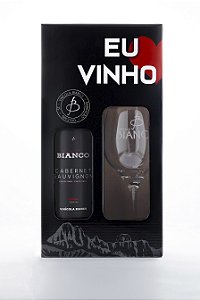 01 VINHO FINO TINTO + 01 TAÇA PERSONALIZADA