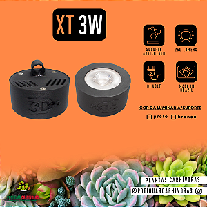 XT3W - Luminaria para Aquário Plantado / Terrário