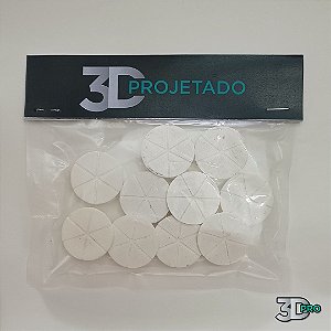 Coral Frag Plugs 30mm Encaixe - Base Para Corais 10 Unidades