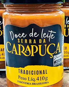 DOCE DE LEITE SERRA DA CARAPUÇA 410 GRAMAS
