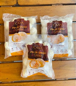 PÃO DE QUEIJO MINAS EM CASA RECHEADO COM FRANGO E REQUEIJÃO COM ERVAS FINAS 900G
