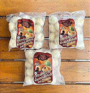 PÃO DE QUEIJO MINAS EM CASA RECHEADO COM GOIABADA 800G