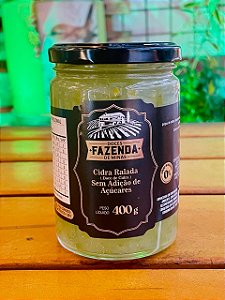 COMPOTA CIDRA RALADA ZERO AÇÚCAR FAZENDA DE MINAS 400G