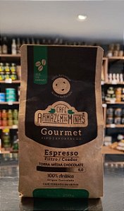 CAFÉ GOURMET TORRADO EM GRÃOS ESPRESSO 6.0 ARMAZÉM DE MINAS