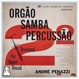 LP André Penazzi - Orgão Samba Percussão Vol. 2 Vinil 1963