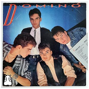 LP Dominó - Viajando a Noite Disco de Vinil 1987 Com Encarte