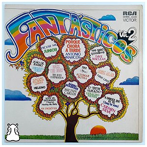 LP Fantásticos Vol. 02 Disco de Vinil Os Incríveis 1974 Leia