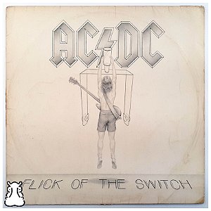 LP AC/DC - Flick Of The Switch - Disco de Vinil 1983 Leia