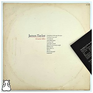 LP James Taylor - Greatest Hits - Disco De Vinil 1984 - Hm