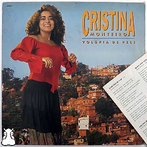 Lp Cristina Monteiro Volúpia De Pele Disco Vinil 1993 Encart