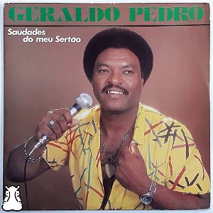 Lp Geraldo Pedro Saudades Do Meu Sertão Disco De Vinil 1987