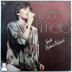 LP Leila Pinheiro - Verde Podres Poderes - Single Vinil - Hm