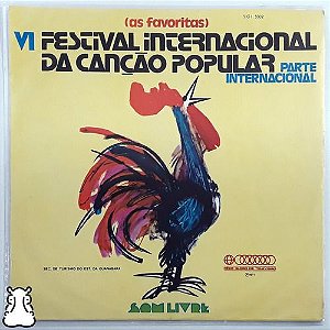 Lp As Favoritas Vi Festival Intern Canção Popular Vinil 1971