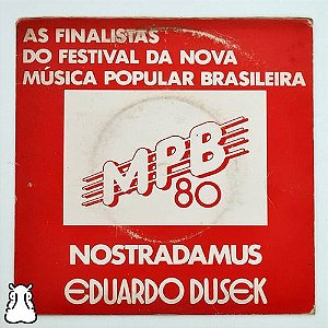 Ep Compacto Eduardo Dusek Mpb 80 - Nostradamus Vinil 1980