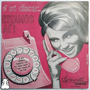 Lp É Só Discar... Estamos Aí! Disco Vinil 1966 Carlos Piper