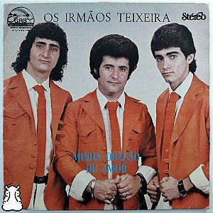 Lp Os Irmãos Teixeira - Minha Oração De Amor - Vinil - Hm