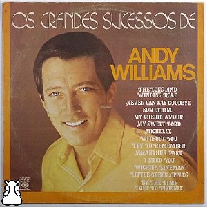 Lp Andy Williams Os Grandes Sucessos Disco De Vinil 1977