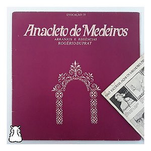Lp Rogério Duprat Evocação Iv Anacleto De Medeiros - Leia
