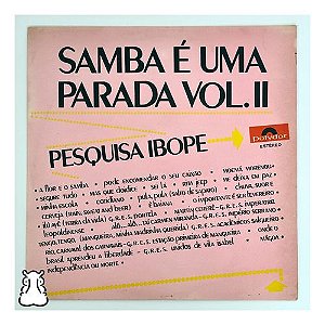 Lp Os Caretas Pesquisa Ibope Samba É Uma Parada Vol Ii Vinil