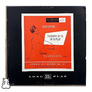 Lp Beethoven - Artur Rubinstein Sonata Nº 18 Vinil Importado