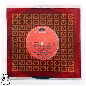 Compacto EP Erasmo Carlos - Pega Na Mentira Vinil 1981 - Hm