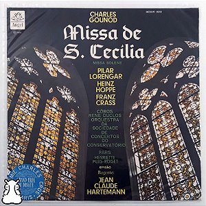 Lp Charles Gounod Missa Solene De Santa Cecília - Vinil 1966