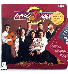 Lp Espírito Cigano 1992 Baila, Baila Manuela Vinil Encarte