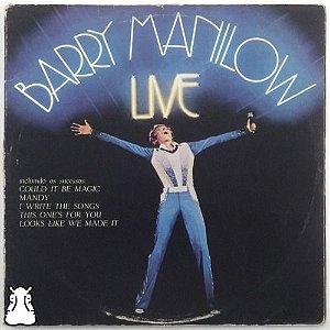 Lp Barry Manilow Live  Duplo Disco De Vinil 1977
