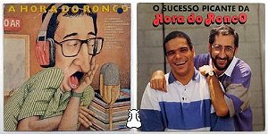 2 Lps Hora Do Ronco Vinil Leonardo Kid Vinil Lady Zu Polegar