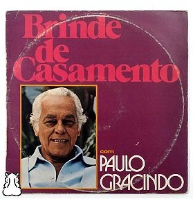 Lp Paulo Gracindo Brinde De Casamento Disco De Vinil