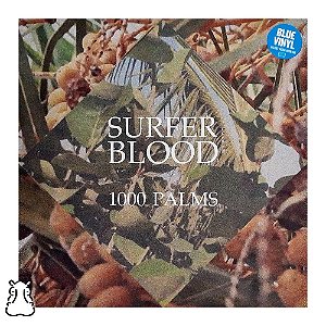 Lp Surfer Blood 1000 Palms Disco De Vinil Novo Lacrado Azul