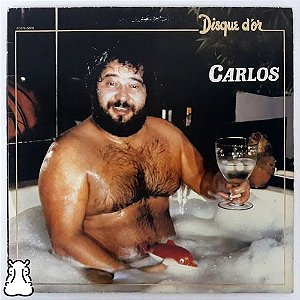 Lp Carlos Disque D'or Disco De Vinil 1980 Importado França