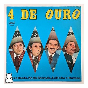 LP Pedro Bento Zé Da Estrada Celinho Ramon 4 De Ouro Vinil