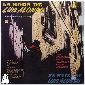 Lp Javier De Burgo G. Jimenez La Boda De Luis Alonso Vinil
