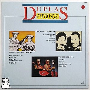 Lp Vários Duplas Famosas Disco De Vinil 1988