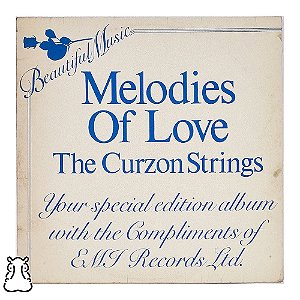 LP The Curzon Strings Melodies Of Love - Vinil 1981 - Hm