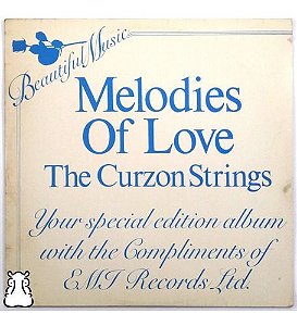 Lp The Curzon Strings Melodies Of Love Disco De Vinil 1981