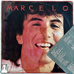 Lp Marcelo Jogo De Espelhos Disco De Vinil 1982 Regular Leia