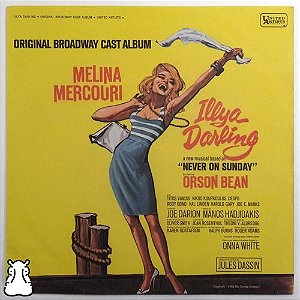 Lp Trilha Filme Melina Mercouri Illya Darling Disco De Vinil